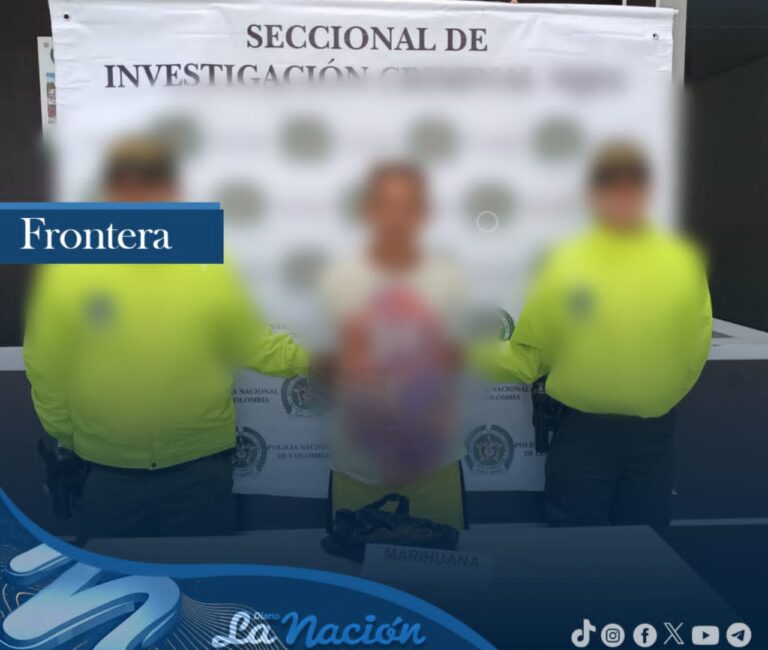 Capturado por comercializar sustancias ilícitas en Cúcuta