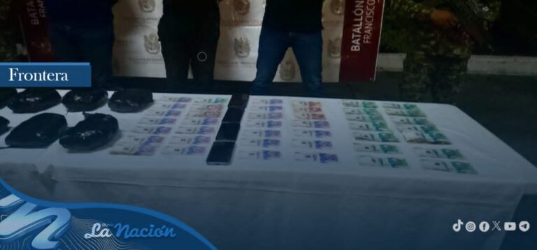 Capturados con 17 kilos de sustancias ilícitas y 9 millones de pesos en Norte de Santander