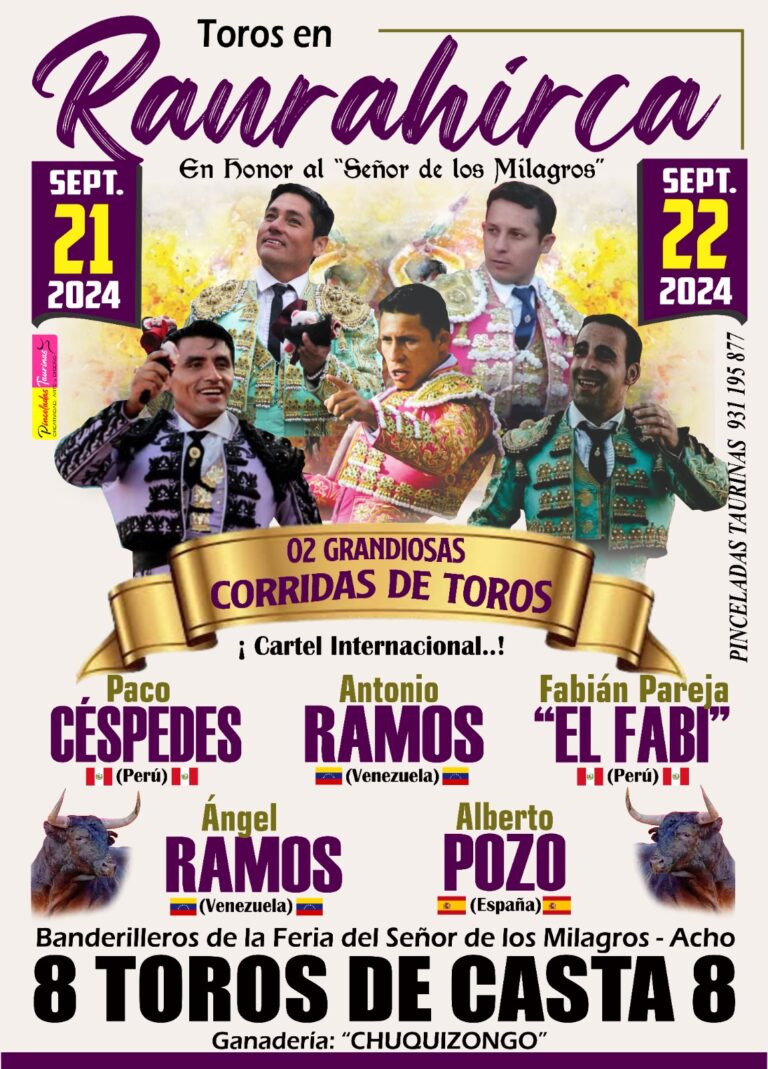 Antonio y Ángel Ramos se abren de capa en el Perú