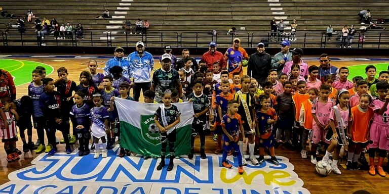 Junín: escenario del fútbol sala
