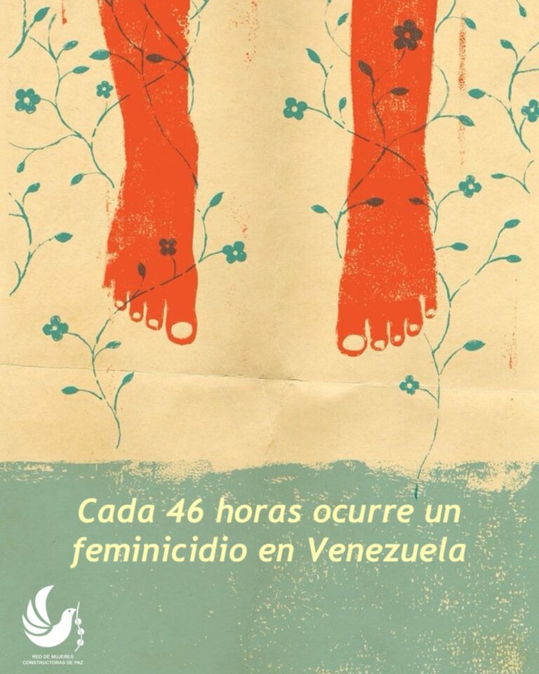 Cada 46 horas ocurre un feminicidio en Venezuela