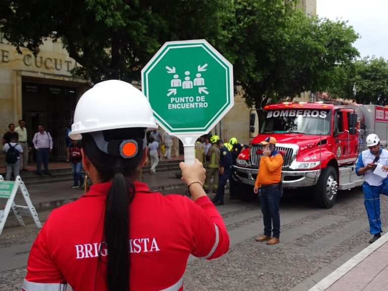 Masivo simulacro nacional de emergencias en Cúcuta