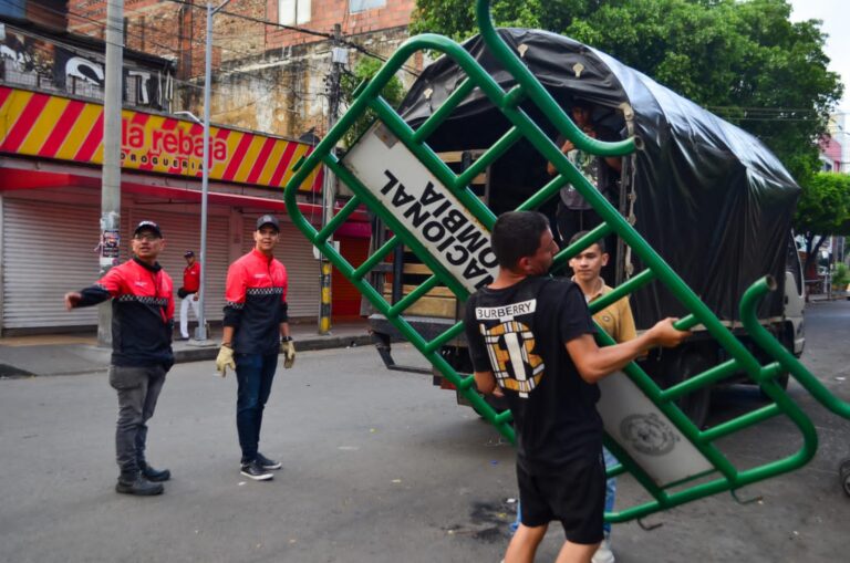 Ponen orden en el centro de Cúcuta
