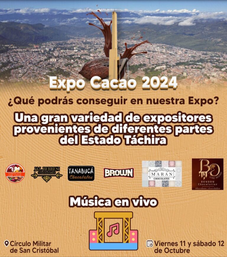 Expo Cacao Táchira en el Círculo Militar