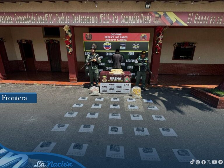 Cae en Ureña con más de 5 kilos de droga ocultos en bolsas de harina