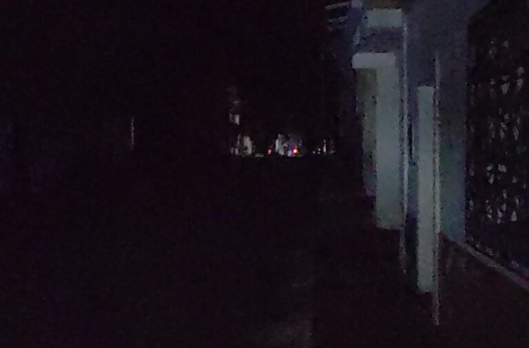 Apagón en la frontera