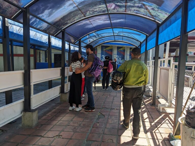 Así luce el punto de sellado este 25Oct