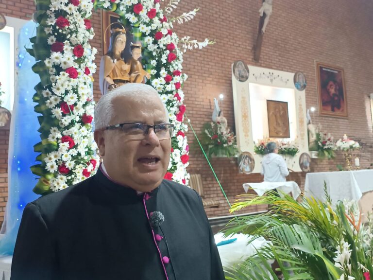 Celebraron día de la Virgen del Rosario, patrona de la diócesis de San Cristóbal