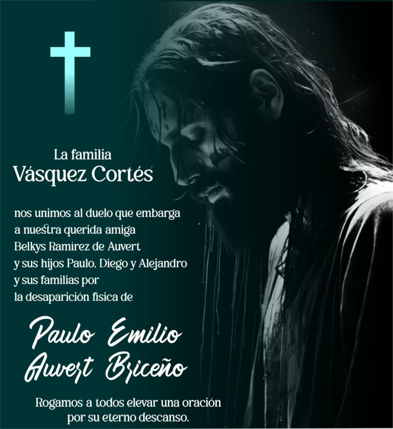 NOTA DE DUELO PAULO EMILIO AUVERT BRICEÑO