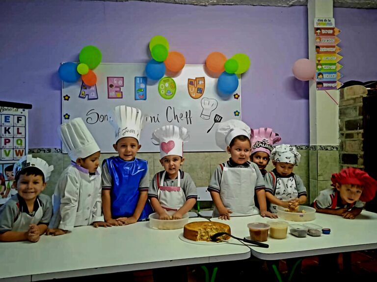 Los niños fueron protagonistas