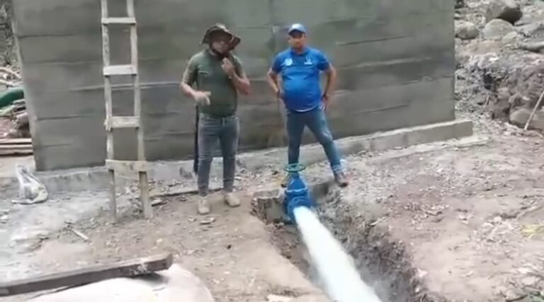 Incorporan 25 litros por segundo al acueducto La Mulata para un total de 105