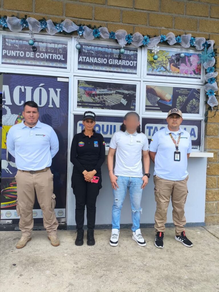 Expulsado por alterar el orden en Colombia