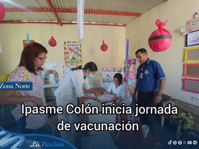 Inician jornada de vacunación en Ipasme Colón