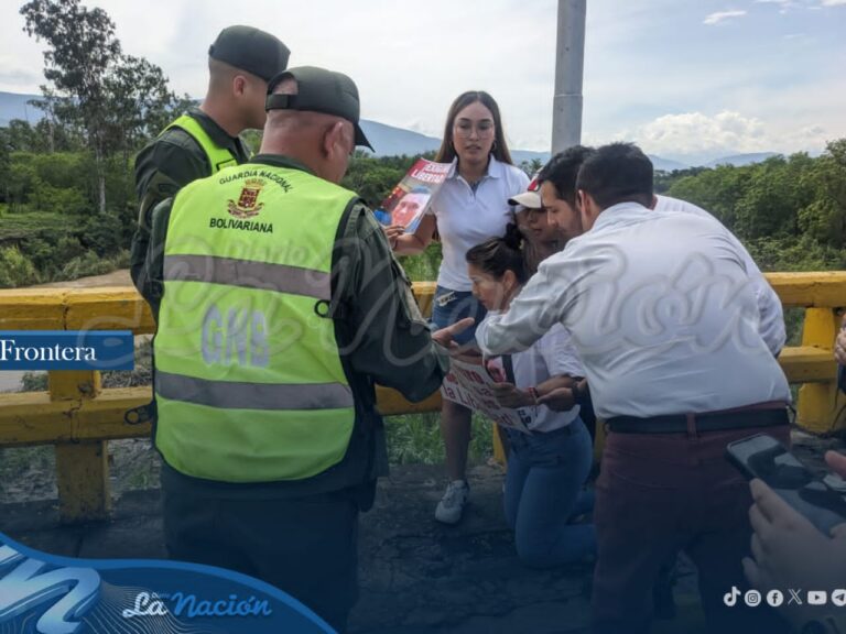 Madre aborda a la GNB para exigir información de su hijo