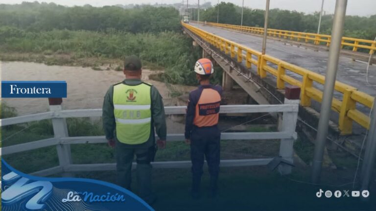 Ureña sin daños luego del aguacero