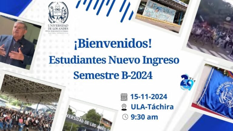 Bienvenida a 550 nuevos estudiantes en la ULA-Táchira