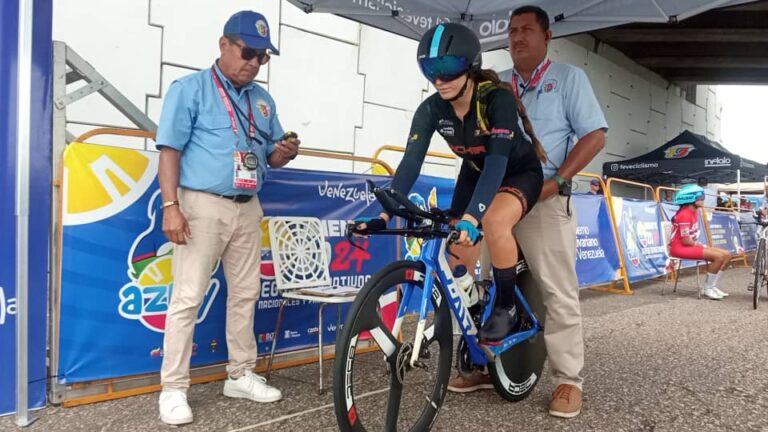 Contrarreloj juvenil femenino llevó Candela