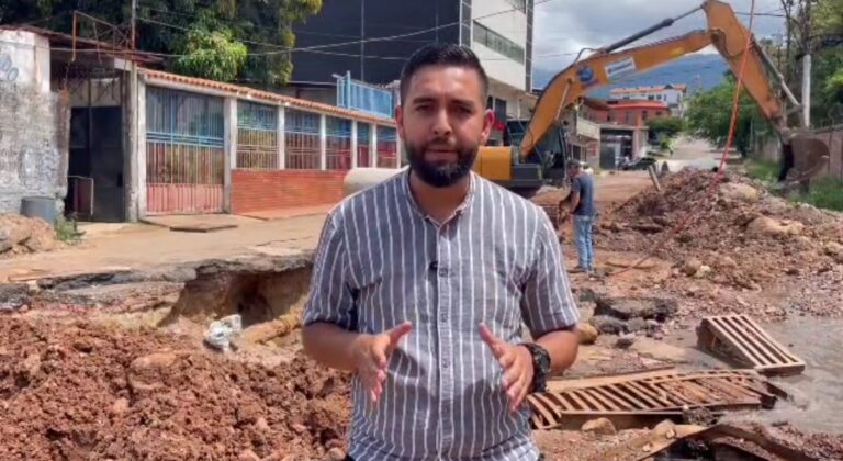 Colector mixto de 48 pulgadas en La Concordia avanza sin cesar