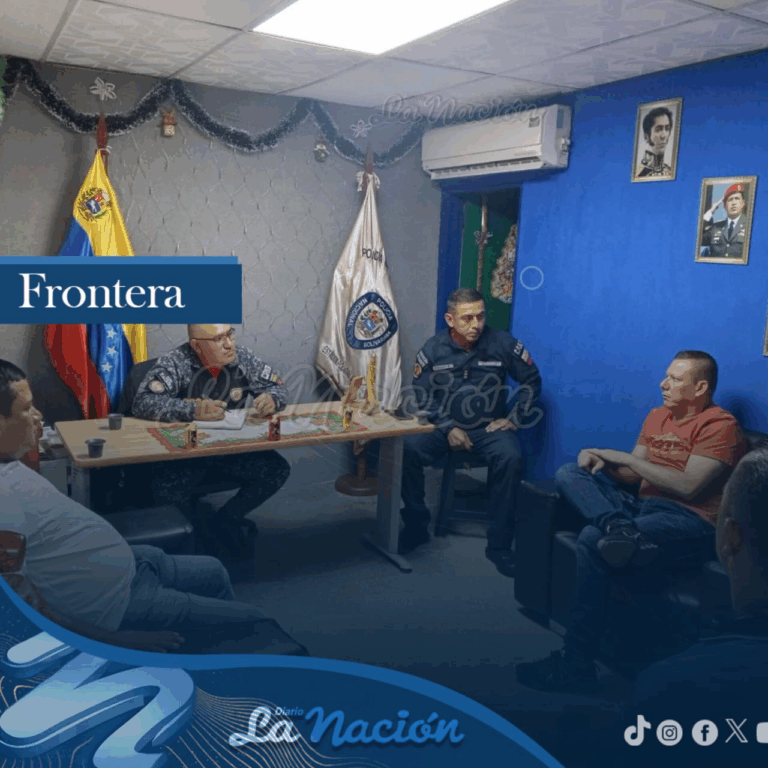 Taxistas de Cúcuta se reúnen con la PNB en Ureña