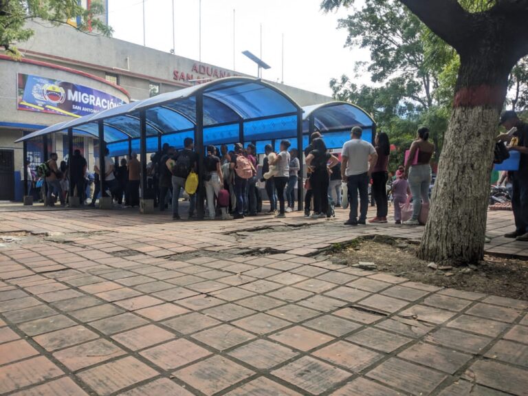 Así lució el punto de sellado este 20Dic