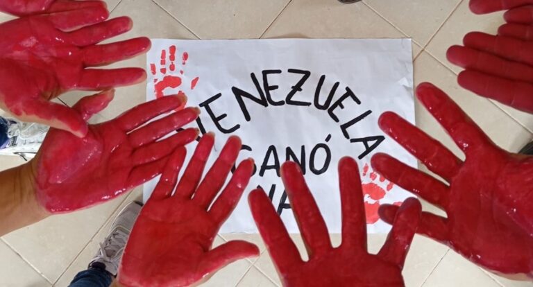 Barquisimetanos se unen a la protesta global convocada por María Corina Machado