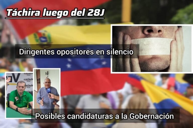 Contexto poselectoral en Táchira