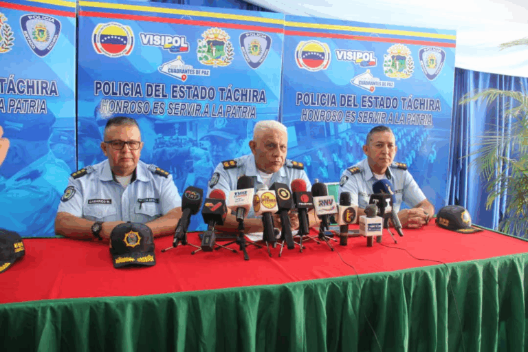 Se redujo de un 15 al 20 % el delito en Táchira