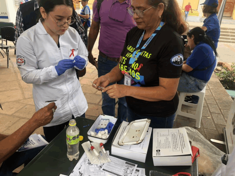 En frontera también se unieron a la lucha contra el Sida