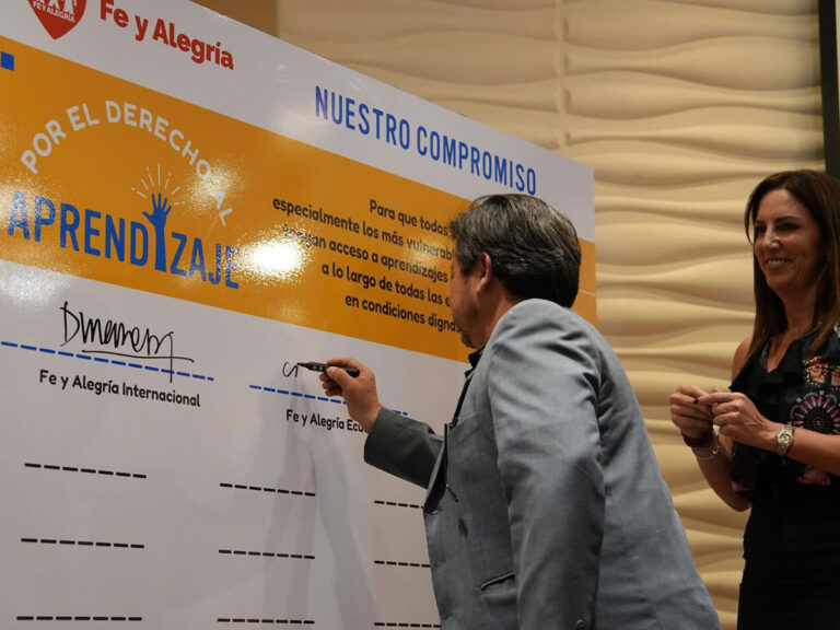 Fe y Alegría Internacional alza la voz por el derecho al aprendizaje