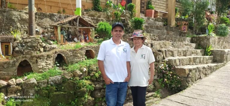 El hermoso pesebre de Mamá Rita