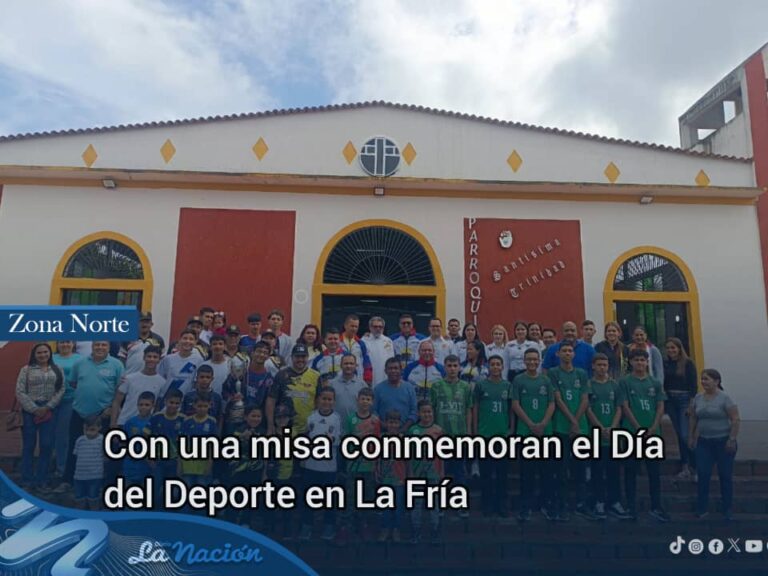 Conmemoran el Día del Deporte en La Fría