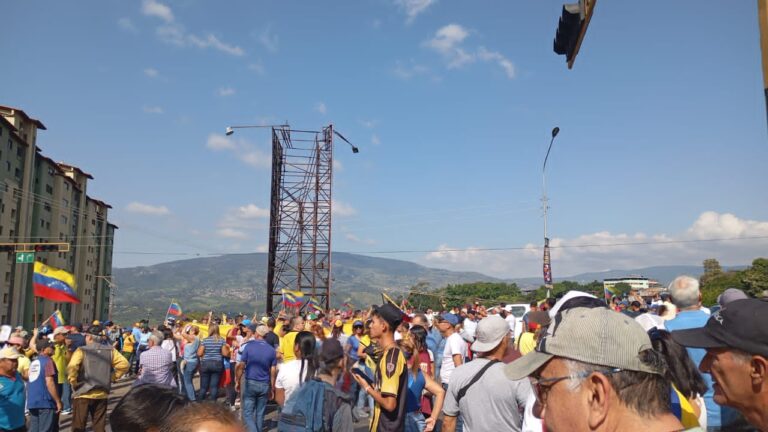 Oposición se concentra en Táchira