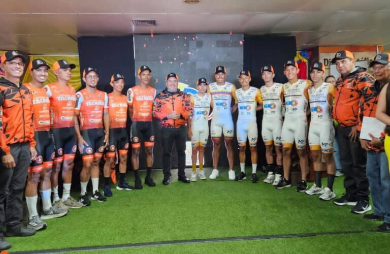 Lotería del Táchira presentó los dos equipos con los que participará en la Vuelta al Táchira