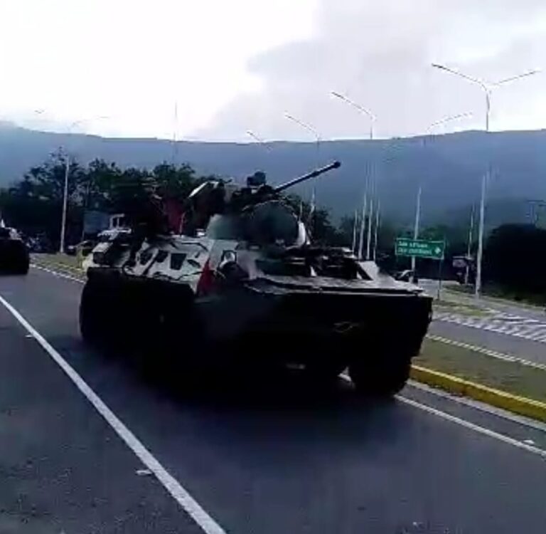 Despliegue militar en Tienditas