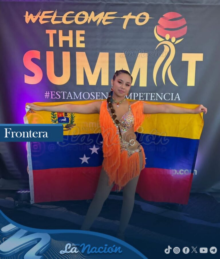 Niña tachirense brilla en campeonato mundial de salsa en EE UU