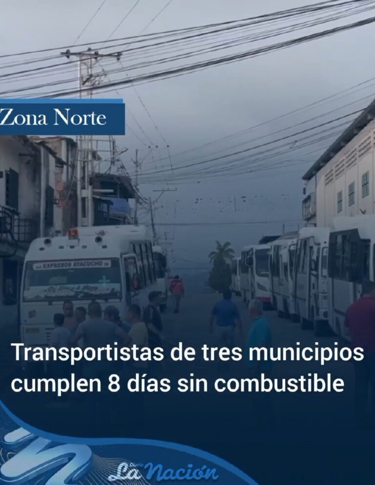 Sin combustible transportistas de tres municipios en Táchira