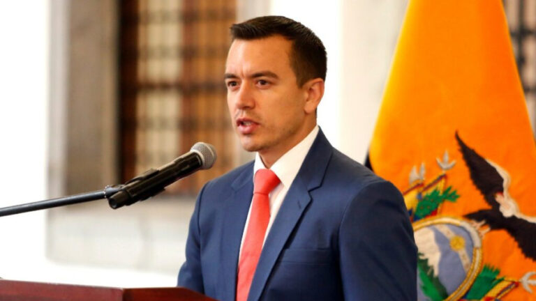 Noboa retoma antes de lo previsto la Presidencia de Ecuador