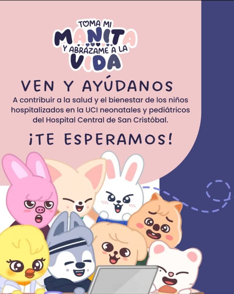 “Toma mi manita y abrázame a la vida”: una campaña por la salud infantil