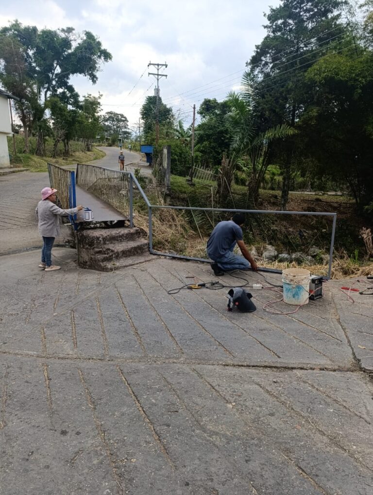 Alcaldía de Capacho Nuevo y comunidades trabajan en varios frentes de acción