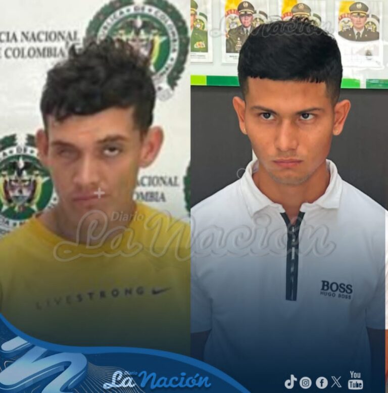 Capturados en allanamiento por porte ilícito de arma