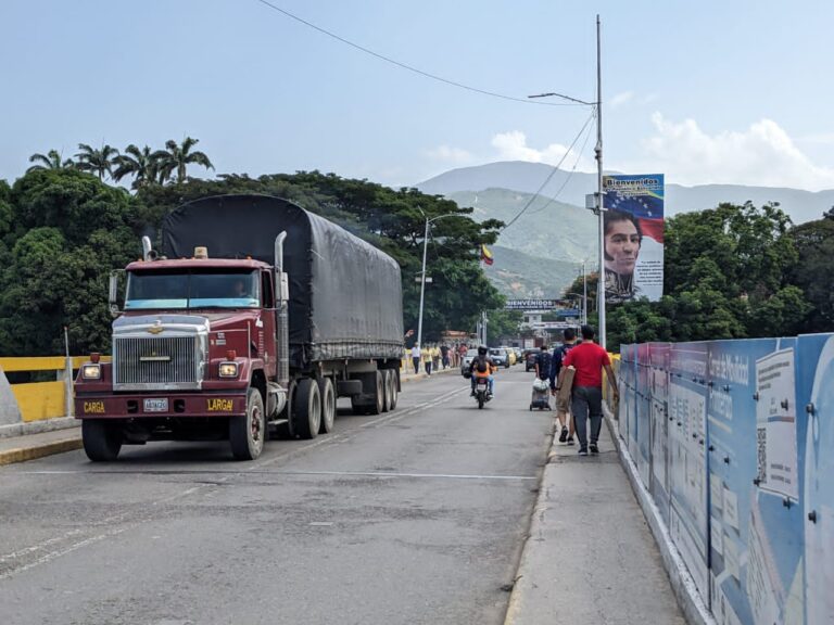 De los 1.334 vehículos de carga que cruzaron frontera en enero, Colombia movilizó 1.142