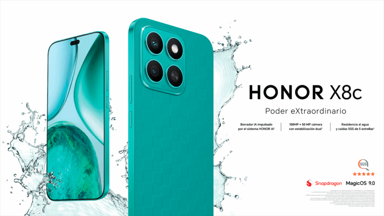 El HONOR X8c ya está disponible en Venezuela, impulsado por innovaciones en IA y cámara con estabilización dual