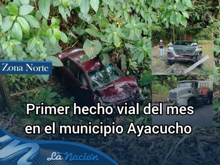 Primer accidente de marzo en Ayacucho