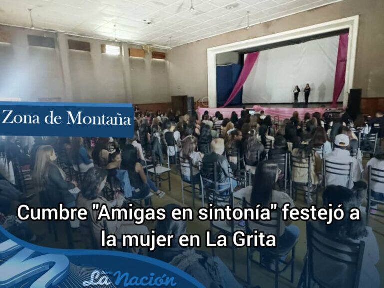Cumbre “amigas en sintonía” festejo a la mujer en La Grita
