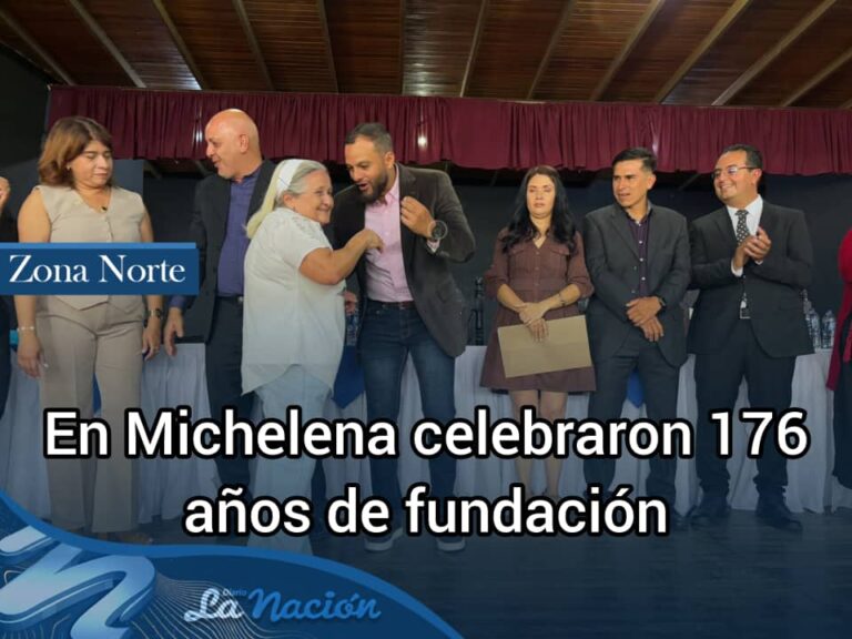En Michelena celebraron 176 años de fundación