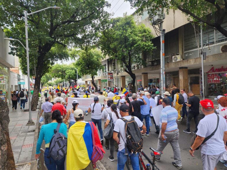 En Cúcuta marcharon en respaldo a las reformas de Petro