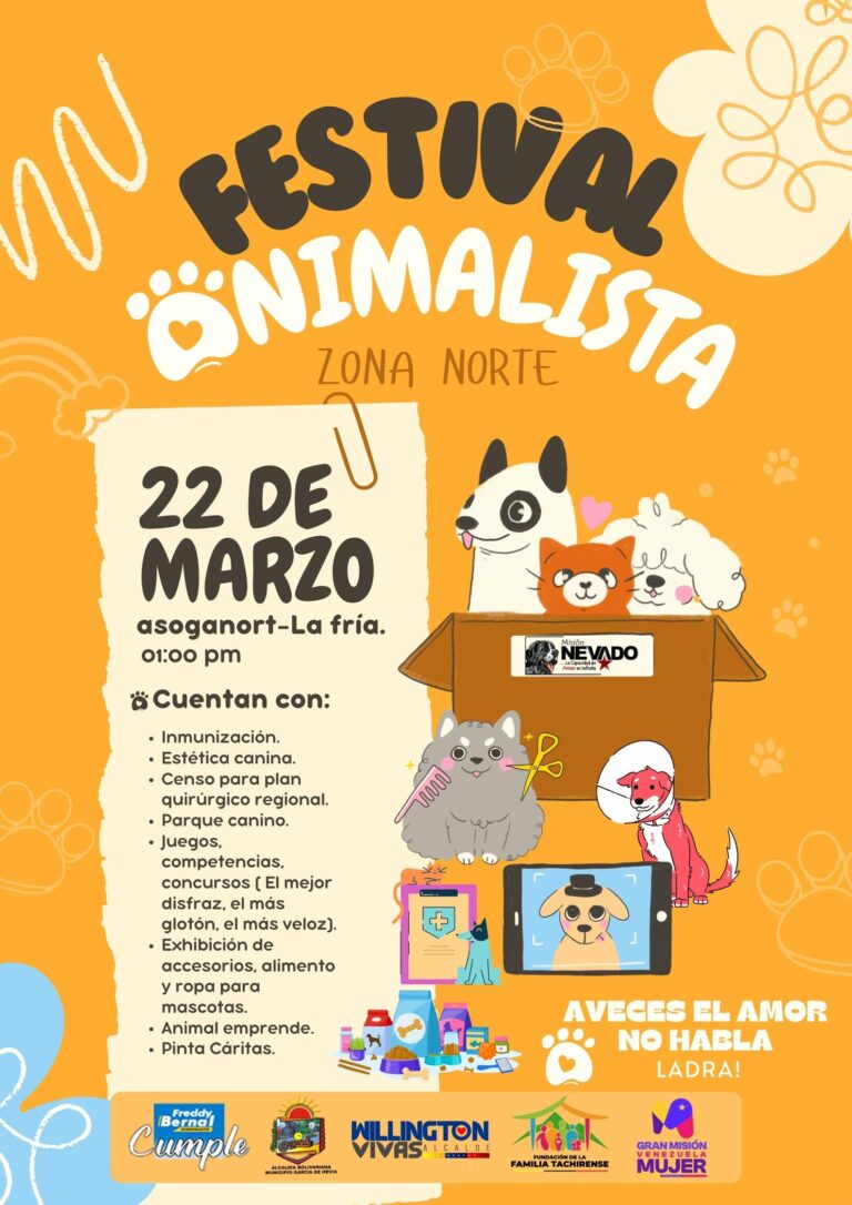 Gran Festival Animalista en La Fría