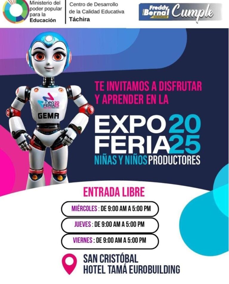 Invitan a la Expoferia de Niños y Niñas Productores en El Tamá