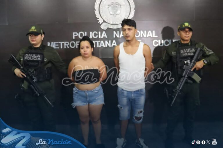 Capturan a joven pareja por secuestro extorsivo en La Parada