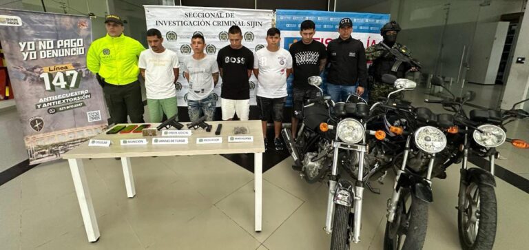 Desarticulan banda que atracaba «en manada» en Cúcuta